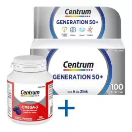 CENTRUM Generatie 50+ tabletten, 100 stuks
