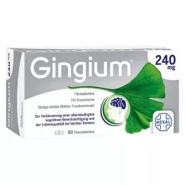 GINGIUM 240 mg filmomhulde tabletten, 80 stuks
