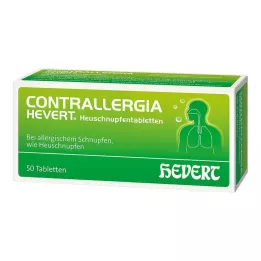CONTRALLERGIA Hevert hooikoortstabletten, 50 stuks