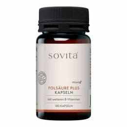 Sovita foliumzuur plus capsules, 180 stuks