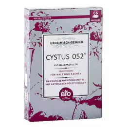 CYSTUS 052 Biologische keelpastilles, 66 stuks