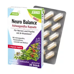 NEURO BALANCE Ashwagandha capsules Salus, 30 stuks
