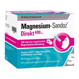 MAGNESIUM SANDOZ Direct 400 mg Sticks, 48 stuks