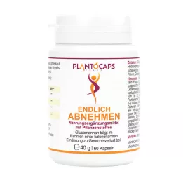 PLANTOCAPS Eindelijk afvallen capsules, 60 stuks