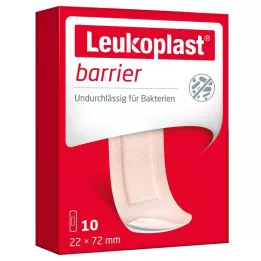 LEUKOPLAST Barrièrestrips 22x72 mm, 10 stuks