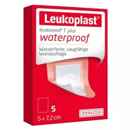 LEUKOPLAST Leukomed T plus steriel 5x7,2 cm, 5 st