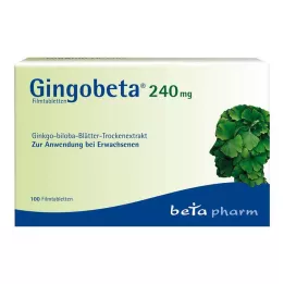 GINGOBETA 240 mg filmomhulde tabletten, 100 stuks