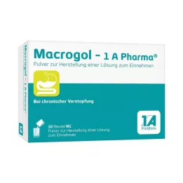 MACROGOL-1A Pharma Plv.z.Her.e.Lsg.z.Einnehmen, 10 stuks
