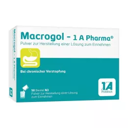 MACROGOL-1A Pharma Plv.z.Her.e.Lsg.z.Einnehmen, 50 stuks