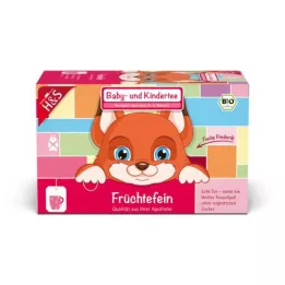 H&amp;S Biologische Baby- en Kinderthee Fruit Fijnfilterzakjes, 20X2.5 g