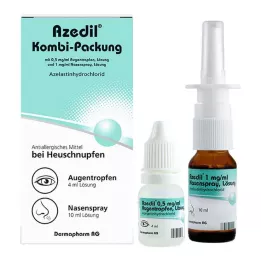 AZEDIL Kombi Pack 0,5 mg/ml AT 1 mg/ml Nasal Spr., 1 st