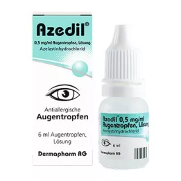 AZEDIL 0,5 mg/ml oogdruppeloplossing, 6 ml