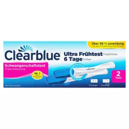 CLEARBLUE Zwangerschapstest vroege detectie, 2 stuks