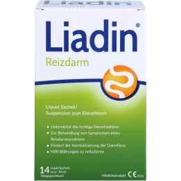 LIADIN Prikkelbare Darm Sachets Suspensie, 14 stuks