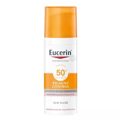 EUCERIN Zonnevloeistof Pigmentcontrole LSF 50+, 50 ml EUCERIN Zonnevloeistof Pigmentcontrole LSF 50+, 50 ml