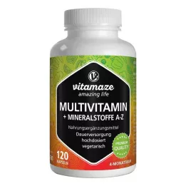 MULTIVITAMIN KAPSELN hoge dosis, 120 stuks