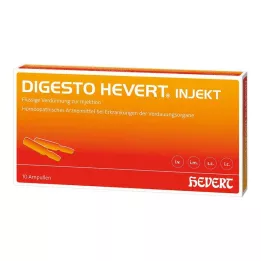 DIGESTO Hevert injekt ampullen, 10X2 ml