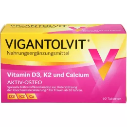 Vigantolvit vitamine D3 k2 calciumfilmtabletten, 60 st