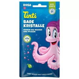 Tinti badkristallen roze, 60 g