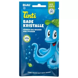 TINTI Badkristallen blauw, 60 g