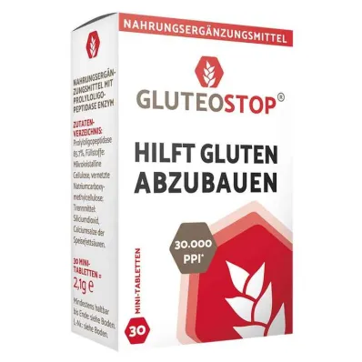 Gluteostop-tabletten, 30 stuks Gluteostop-tabletten, 30 stuks