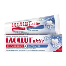 LACALUT actieve bescherming van het tandvlees &amp; zachte witte tandpasta, 75 ml