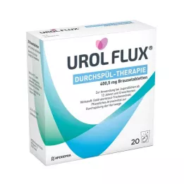 UROL FLUX Spoeltherapie 400,5 mg bruistabletten, 20 stuks