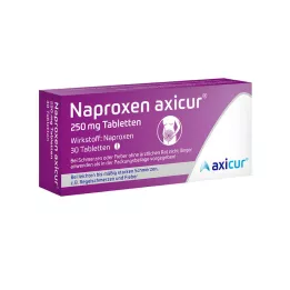 NAPROXEN axicur 250 mg tabletten, 30 stuks