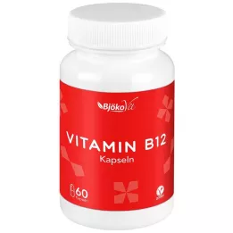 Vitamine B12 veganistische capsules 1000 μg Methylcobalamine, 60 st