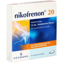 NIKOFRENON 20 Heumann Transdermal Pavement, 14 st
