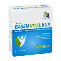 BASEN VITAL KUR plus Vitamine D3+K2 Poeder, 20 stuks