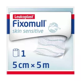 FIXOMULL Huidgevoelig 5 cmx5 m, 1 st