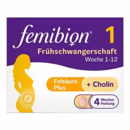 FEMIBION 1 Tabletten voor vroege zwangerschap, 28 stuks