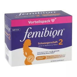 FEMIBION 2 zwangerschapscombinatiepakketten, 2X84 stuks