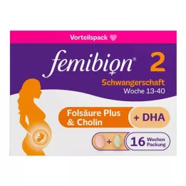FEMIBION 2 zwangerschapscombinatiepakketten, 2X112 stuks