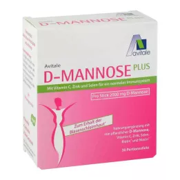 D-MANNOSE PLUS 2000 mg Sticks met vitaminen en mineralen, 30X2.47 g