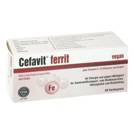 Cefavit ferriet harde capsules, 60 st