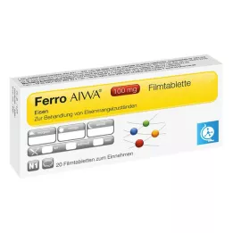 FERRO AIWA 100 mg filmomhulde tabletten, 20 stuks