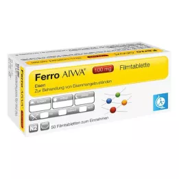 FERRO AIWA 100 mg filmomhulde tabletten, 50 stuks
