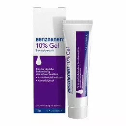 BENZAKNEN 10% gel, 15 gram