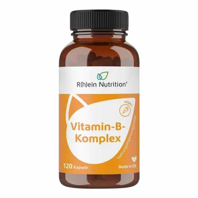 Vitamine B-complex capsules, 120 stuks Vitamine B-complex capsules, 120 stuks