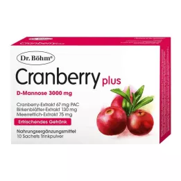 DR.BÖHM Cranberry plus korrels, 10 stuks
