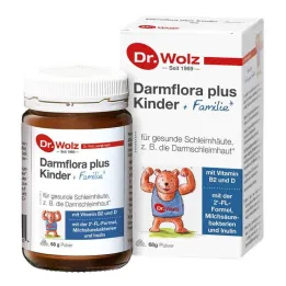 Darmflora plus kinderen + familiepoeder, 68 g
