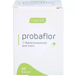 NUPURE probaflor probiotica voor darmrevalidatie caps., 60 st