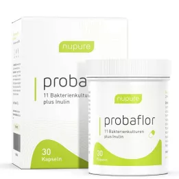 NUPURE probaflor probiotica voor darmrevalidatie caps., 30 st