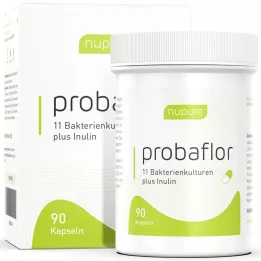 NUPURE probaflor probiotica voor darmreinigingscapsules, 90 stuks