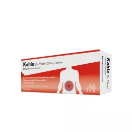 KOHLE Dr.Mann 250 mg tabletten, 20 stuks