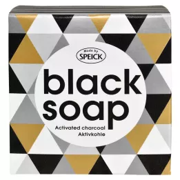 MADE BY SPEICK Zwarte zeep actieve koolzeep, 100 g