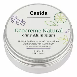 DEO CREME zonder aluminium natuurlijk, 50 ml