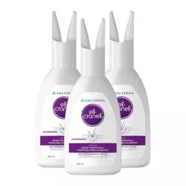 ELL-CRANELL 250 microgram/ml oplossing voor gebruik op het hoofd, 3x200 ml